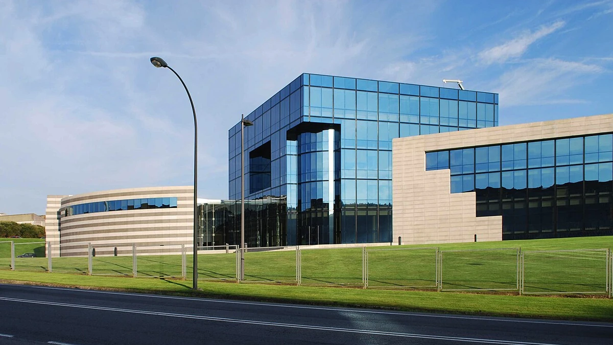 Inditex headquarters complex in Arteixo, Spain.