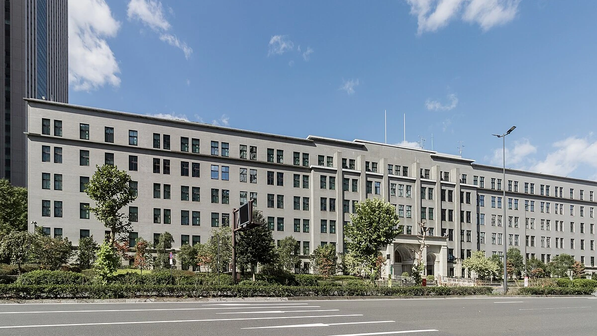 Japan's Ministry of Finance building in Tokyo.