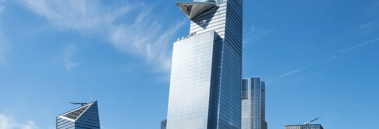 30 Hudson Yards in New York City, where KKR maintains its New York office.
