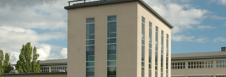 Nasdaq OMX signage on exchange facilities in Frihamnen, Stockholm.