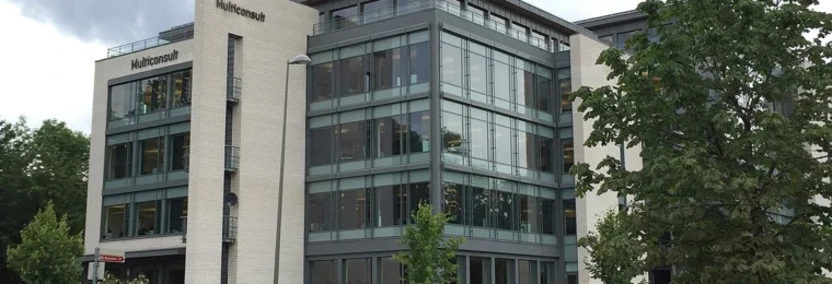 Multiconsult corporate headquarters building in Oslo, Norway.