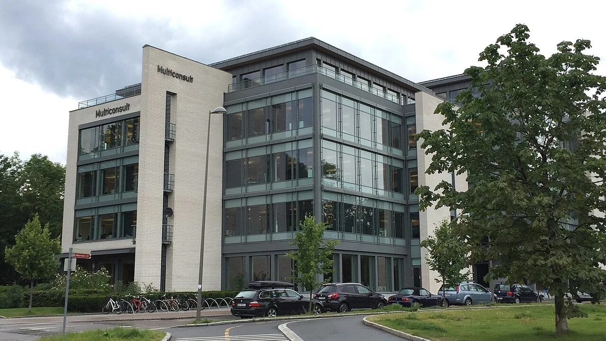 Multiconsult corporate headquarters building in Oslo, Norway.