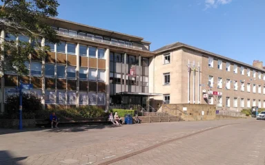Shire Hall and Warwickshire County Council offices in Warwick.