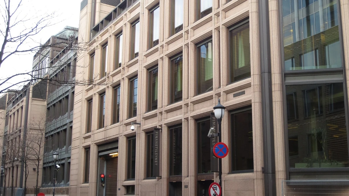 Finanstilsynet offices in Oslo, Norway.