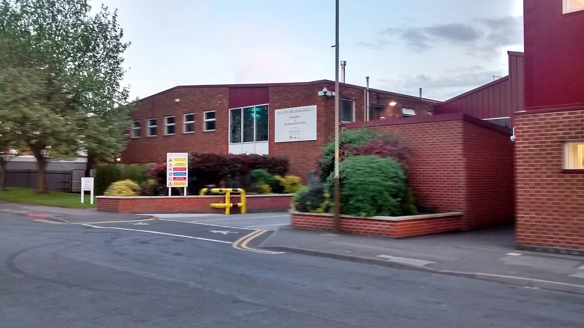 Walkers Deli & Sausage premises in Leicester, England.