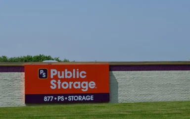 Public Storage facility sign in Scarborough, Toronto.