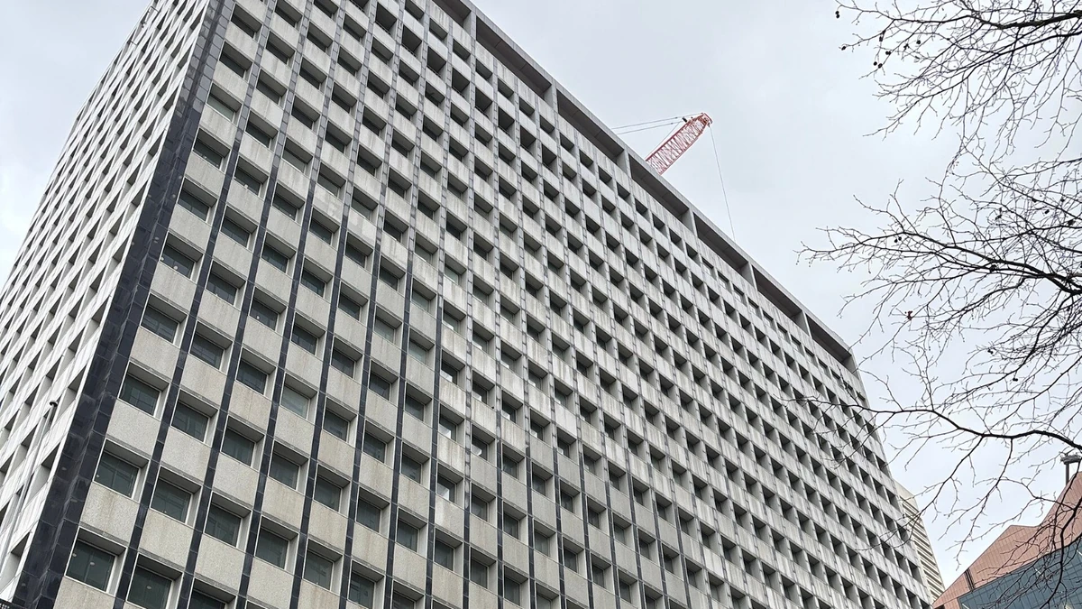 Reserve Bank of Australia building in Sydney.