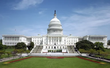 West front of the U.S. Capitol in Washington, D.C.