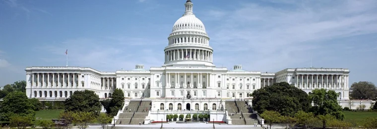 West front of the U.S. Capitol in Washington, D.C.