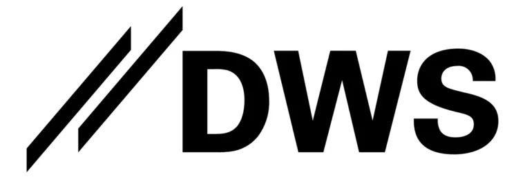DWS Group logo on a white background.
