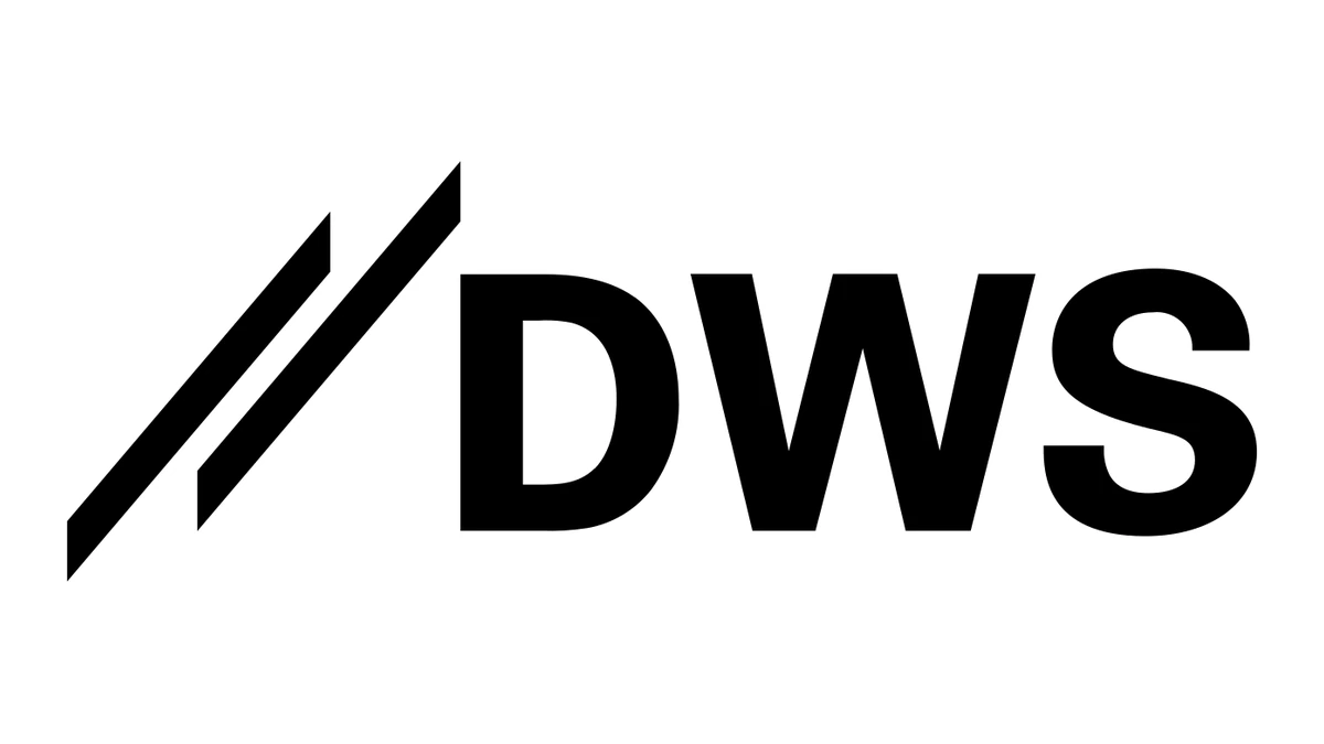 DWS Group logo on a white background.