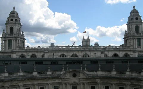 100 Parliament Street government offices in Westminster, London.