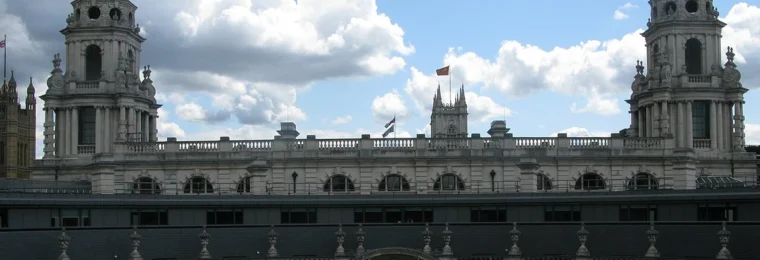100 Parliament Street government offices in Westminster, London.