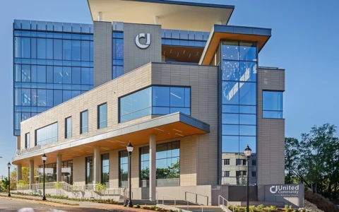 United Community Bank headquarters building in Greenville, South Carolina.