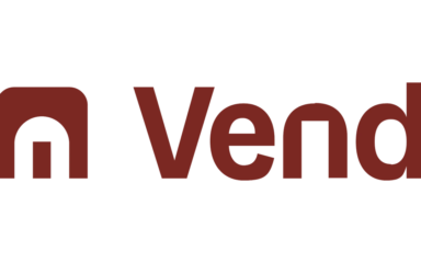 Vend Marketplaces logo in dark red.