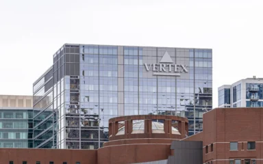 Vertex Pharmaceuticals building in Boston, Massachusetts.
