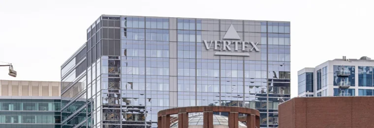 Vertex Pharmaceuticals building in Boston, Massachusetts.