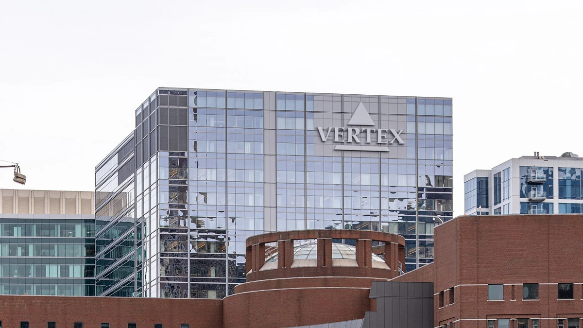 Vertex Pharmaceuticals building in Boston, Massachusetts.