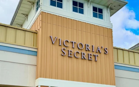 Victoria’s Secret storefront in Rehoboth Beach, Delaware.