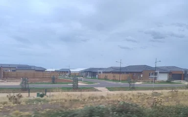 New housing estates being built in the western suburbs of Melbourne, Australia.