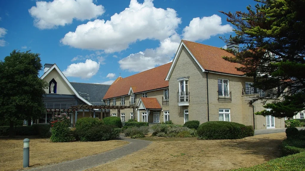St Michael's Convent and Care Home in Clacton-on-Sea, England.