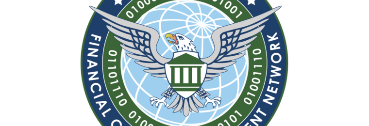 Financial Crimes Enforcement Network insignia.