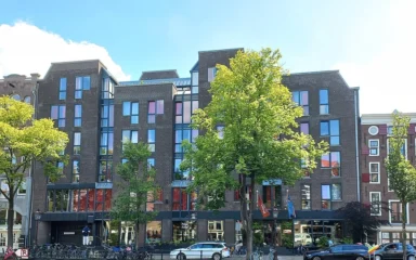 Prinsengracht 587 in Amsterdam, which houses the Andaz Amsterdam Prinsengracht hotel.