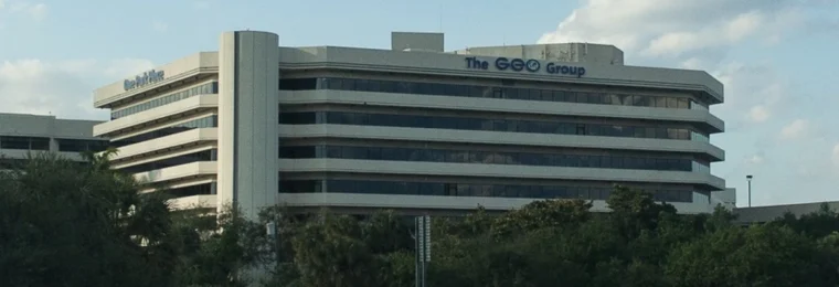 The GEO Group headquarters building in Boca Raton, Florida.