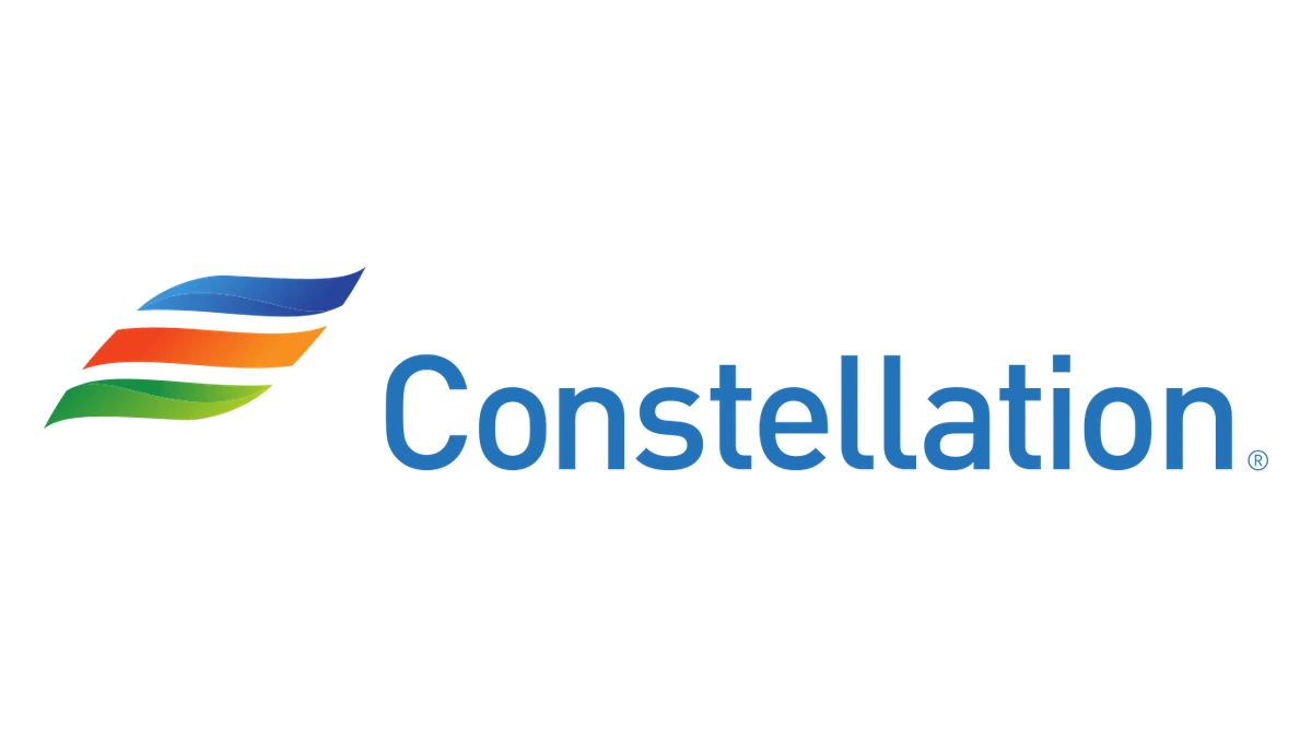 Constellation Energy logo on a white background.