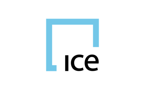 Intercontinental Exchange ICE logo.