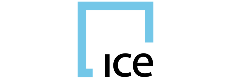 Intercontinental Exchange ICE logo.