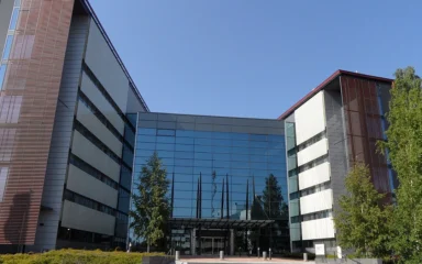 Nokia headquarters building in Espoo, Finland.