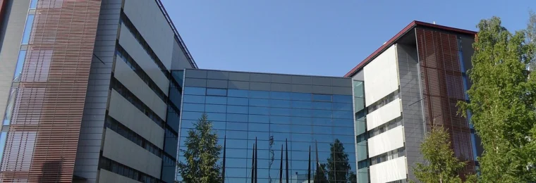 Nokia headquarters building in Espoo, Finland.