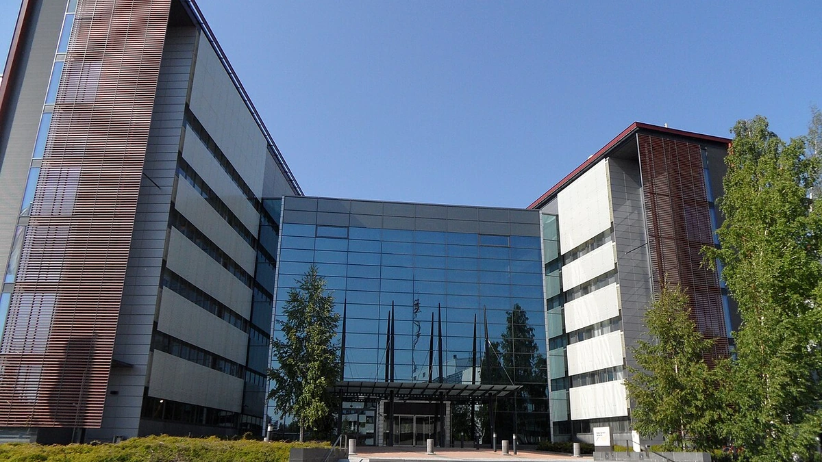 Nokia headquarters building in Espoo, Finland.