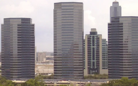Office towers at Four Oaks Place in Houston, the complex where Main Street Capital has its headquarters.