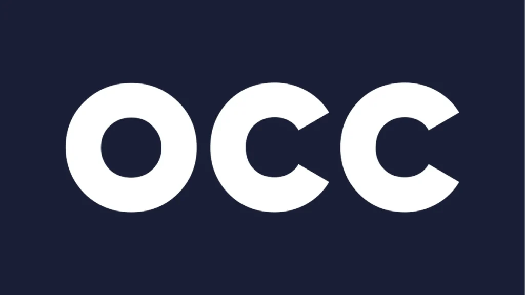 Options Clearing Corporation OCC logo.
