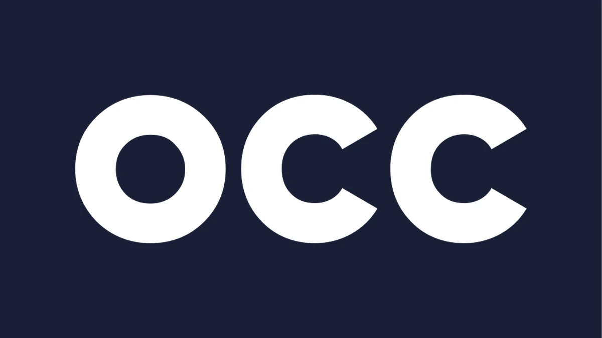 Options Clearing Corporation OCC logo.