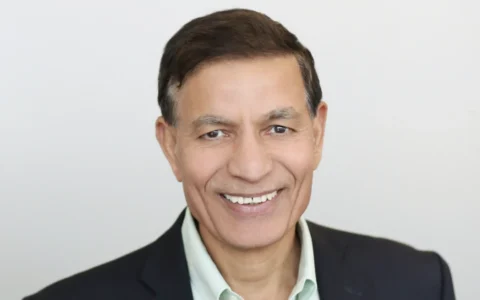 Zscaler CEO, Chairman and Founder Jay Chaudhry in a portrait photograph.