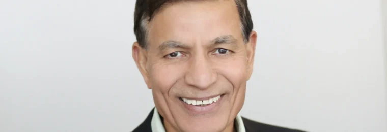 Zscaler CEO, Chairman and Founder Jay Chaudhry in a portrait photograph.